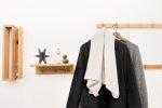 Vorschau: Garderobe PRIM Serie 3er Garderobenleiste