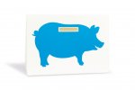 Geschenkkarte Piggy Bank Blau