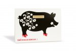 Geschenkkarte Piggy Bank Trüffelschwein